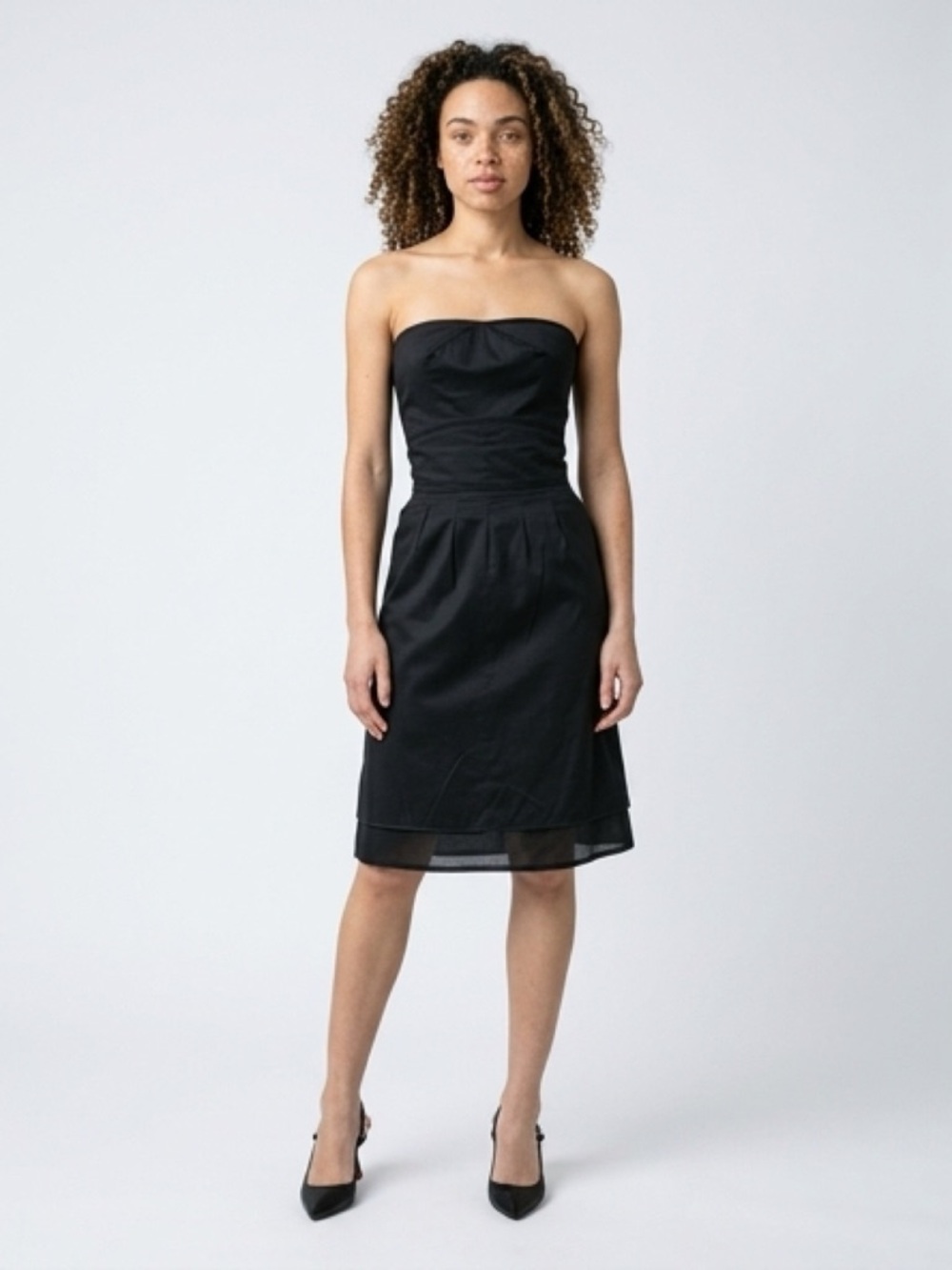 Marc Jacobs Strapless Black Cocktail Dress